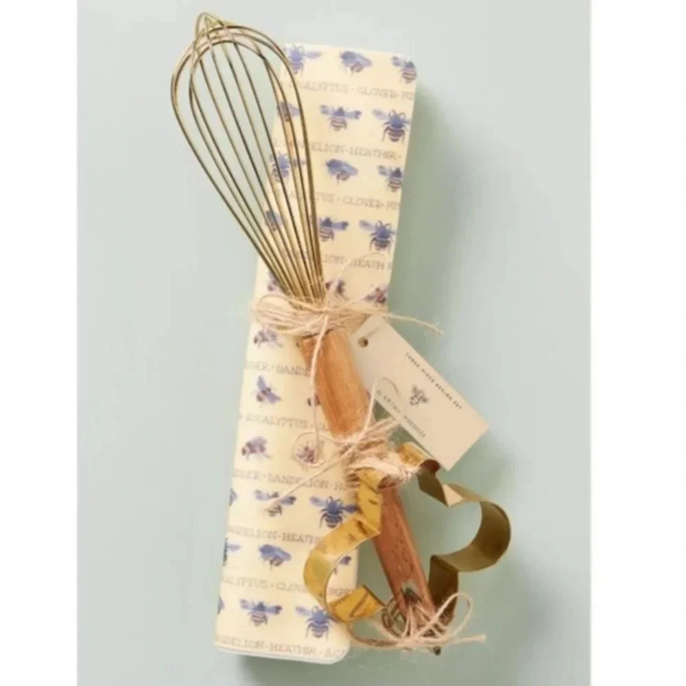 Anthropologie Busy Bee Baking Set